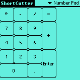 ShortCutter: Number Pad